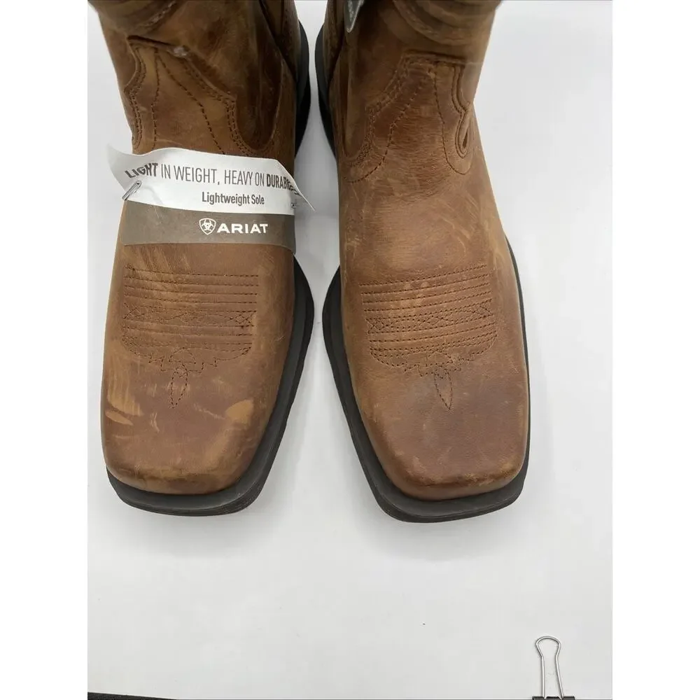 Ariat Rambler Patriot Boots 10029692 Men’s Sz 8 D Leather Western Workwear NWT